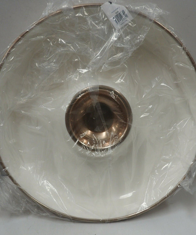 Aluminium and Enamel Chip and Dip Server DL30