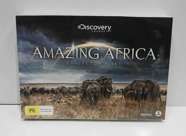 Amazing Africa: Collector's Set (Predators of Africa /Africa's Elephant Kingdom)