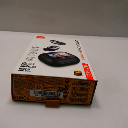 JBL Live Buds 3 True Wireless Noise Cancelling Earbuds with Screen - Black