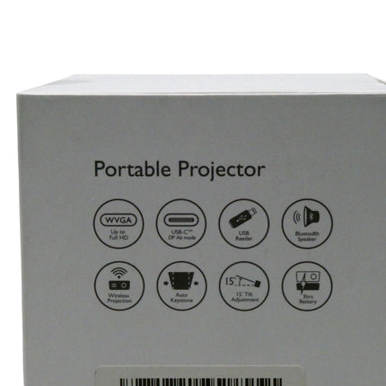 BenQ GV1 Mini Portable LED Projector for Wireless Entertainment with Bluetooth S