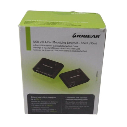 IOGEAR USB 2.0 4-Port BoostLinq Ethernet Kit GUCE64
