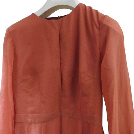 Cooper St Women's Briar Rose Long Sleeve Dress, Cinnamon Red, Size - 10