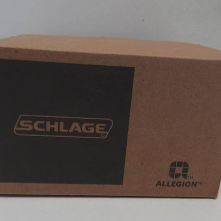 Schlage Residential F10 GEO 619 CAM Georgian Knob with Camelot Rose Passage Lock