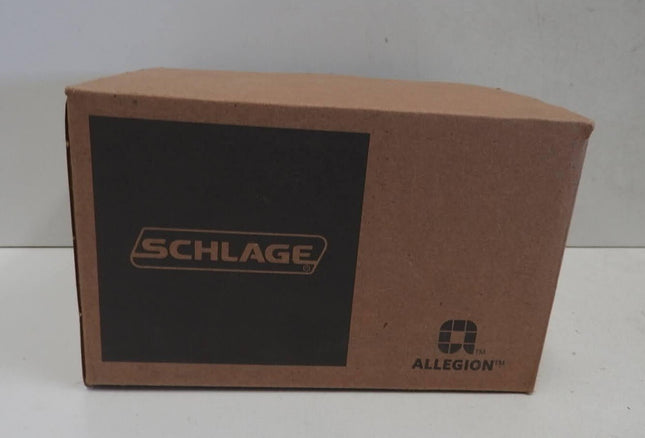 Schlage Residential F10 GEO 619 CAM Georgian Knob with Camelot Rose Passage Lock