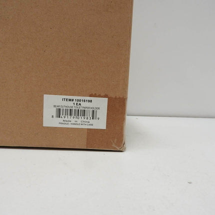 Eastwind Gifts 10016198 Bear Outhouse Toilet Paper Holder