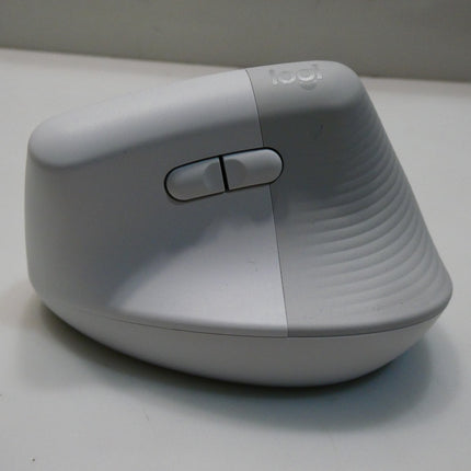 Logitech Lift Vertical Ergonomic Optical Mouse Wireless Bluetooth - White