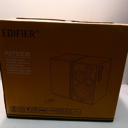 Edifier R2750DB Active 2.0 Bluetooth Speaker with Sophisticated Sound in a Tri-a