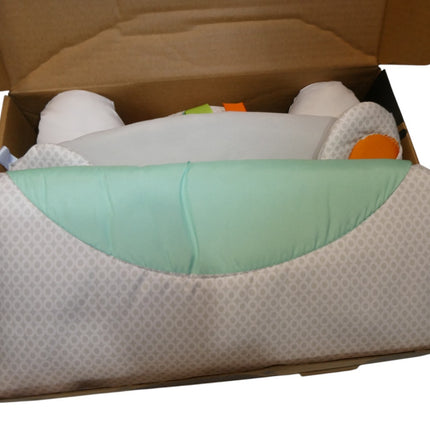 Bright Starts Tummy Time Prop & Play Baby Activity Mat with Support Pillow & Tag