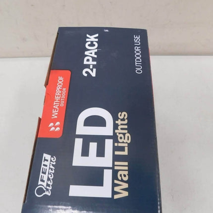 Feit Electric LED Wall Lights 2 Pack Outdoor Use