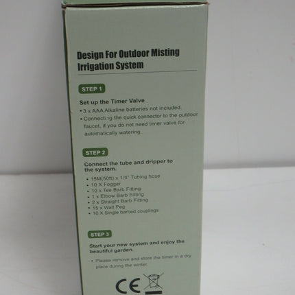 Rainpoint IK10MV Mist Cooling Irrigation Kits for Garden