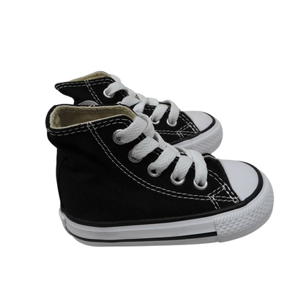 Converse Boys' Chuck Taylor All Star Hi-top Shoes, Black, 19 EU