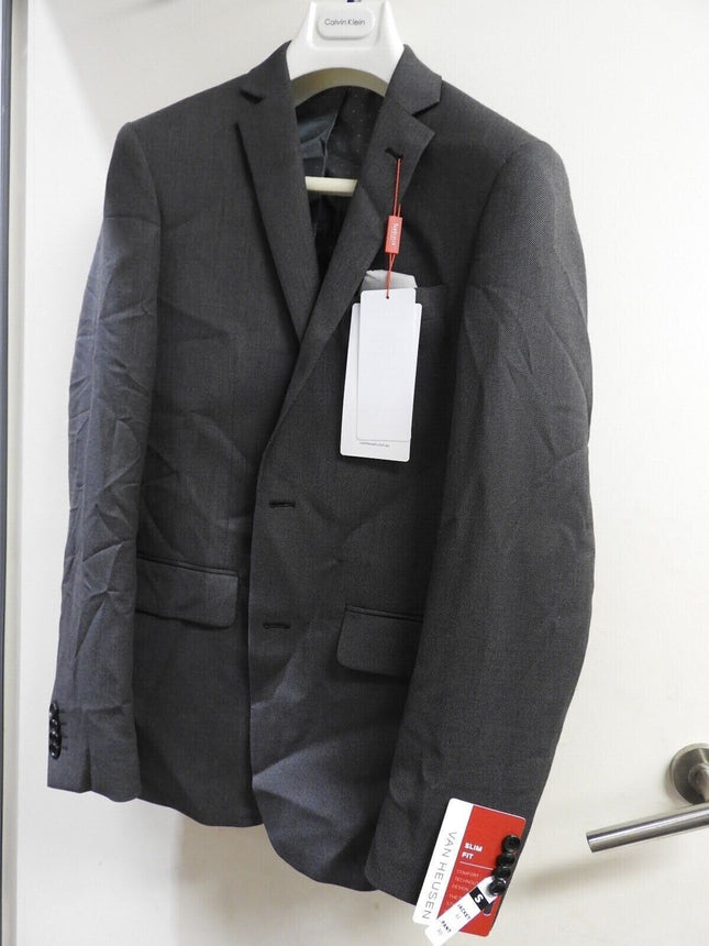 Van Heusen Men's Slim Fit Suit Jacket, Charcoal , Size - 92