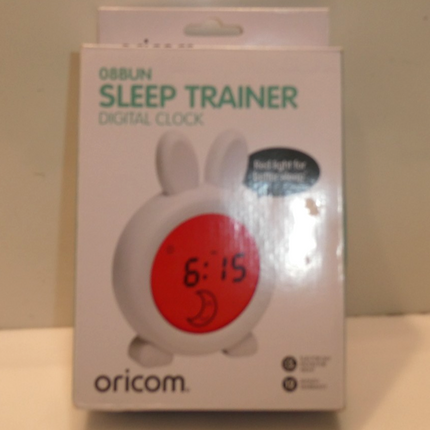 08BUN Bunny Sleep Trainer Clock - Sleep Routine Baby Infant Toddler Kids Child