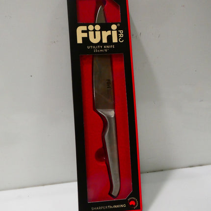Furi Pro Utility Knife 15cm (5in) – Sharp Kitchen Knife for Everyday Food Prep