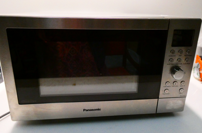 Panasonic 27L 1000W 3-in-1 Convection Microwave Oven, Stainless Steel (NN-CD58JS