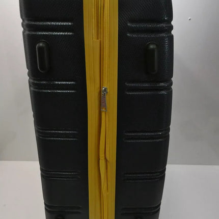 Rockland Melbourne Hardside Expandable Spinner Wheel Luggage, Navy, 2-Piece Set