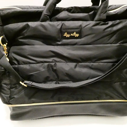 Itzy Ritzy Dream Weekender Travel Bag - Lightweight Overnight & Hospital Bag Fea