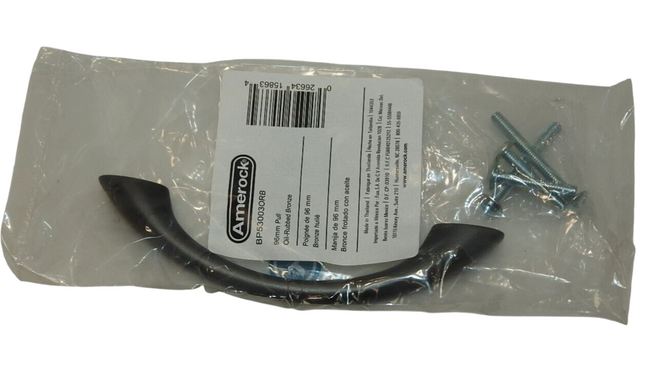 Amerock BP53003ORB Allison Value Hardware Collection 3-3/4 in. (96mm) Pull, Oil-