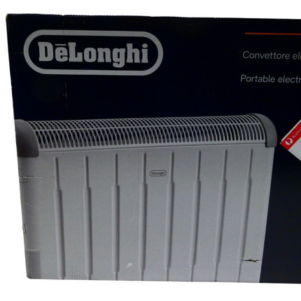 De'Longhi Portable Convection Heater 2000W HCM2030 - White (Dent)