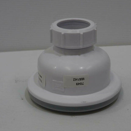 Elkay LKQS35BK Polymer Drain Fitting with Removable Basket Strainer and Rubber