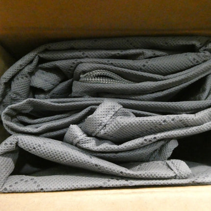 Amazon Basics Foldable Large Zippered Storage Bag Organizer Cubes with Clear Win