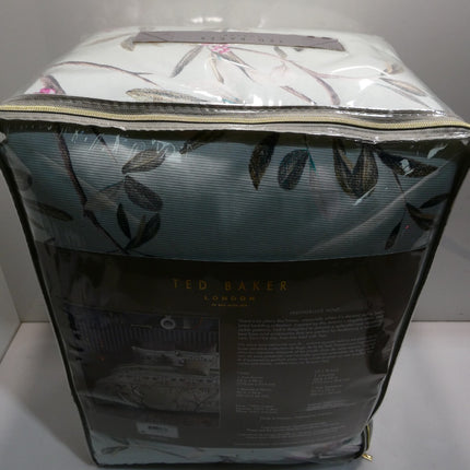 Ted Baker Highgrove 2-Piece Cotton Sateen Comforter Set w/Shams, Twin Mint Green