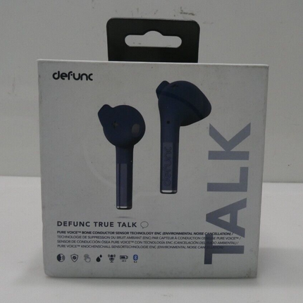 Defunc True Talk Wireless Bluetooth TWS Earbuds - Blue