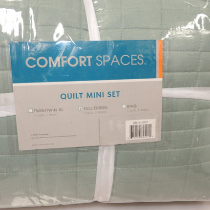 Comfort Spaces Quilt Mini Set 3 Piece