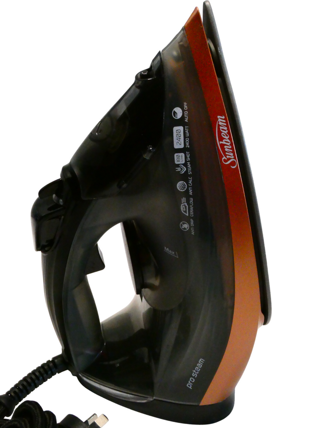 Sunbeam Pro Steam Ceraflow Sonic Iron SRC4700 - Black/Brown