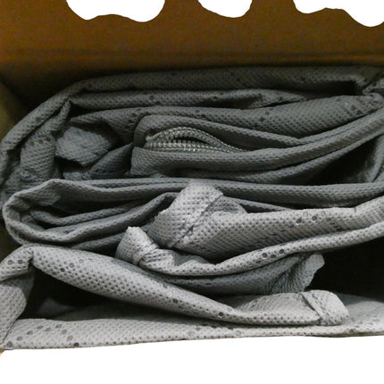 Amazon Basics Foldable Large Zippered Storage Bag Organizer Cubes with Clear Win