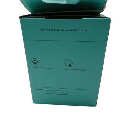 Logitech M185 Wireless Mouse - Grey