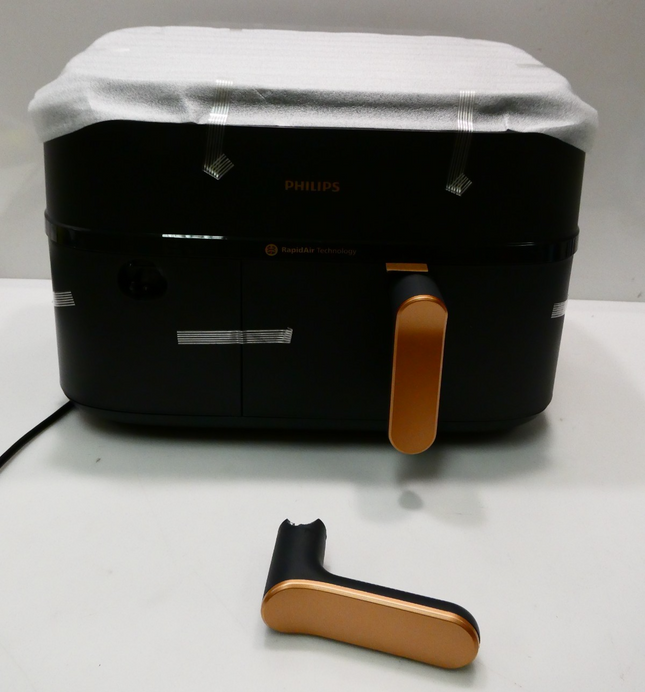 Philips 3000 Series Dual Basket 9L Air Fryer XXL (Grey) NA352/00