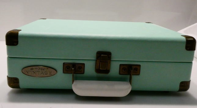 Mbeat Woodstock Tiffany Blue Retro Record Player TR89