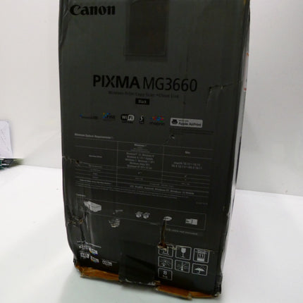 Canon PIXMA Home MG3660BK Black, Multi Function Home Printer