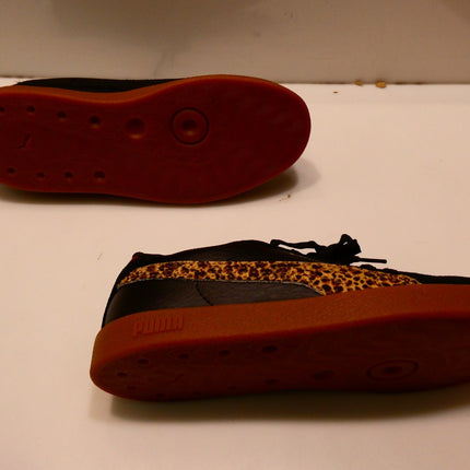 Puma Unisex Adult's Club II Era Sneaker, Puma Black/Toasted Almond, 8 US Womens/