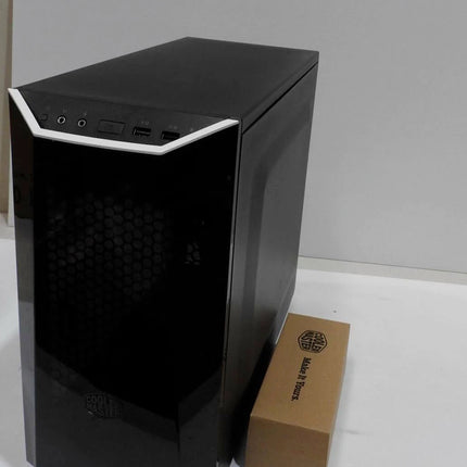Cooler Master MasterBox Lite 3.1 TG Micro-ATX Case with Dark Mirror Design Black