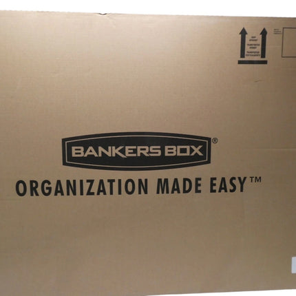 Bankers Box STOR/File Check Boxes, Standard Set-Up, Flip-Top Lid, 4 x 9 x 24Inch