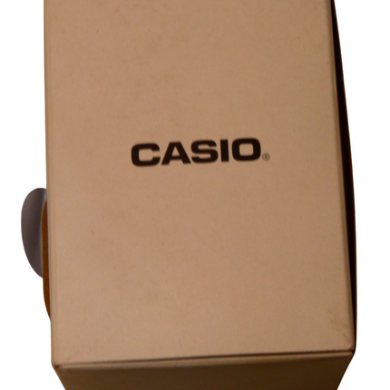 Casio LA670WGA-1UR Womens Black Digital Watch with Gold Band