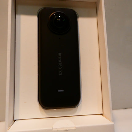 insta360 X3 Action Camera, 1/2" Sensor, 5.7K 360 Capture, Optical Zoom 3X, 72 MP
