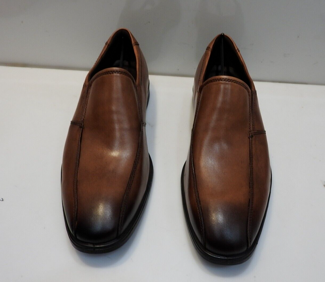 ecco Men's Melbourne Dress Shoes, Amber, 12-12.5 US