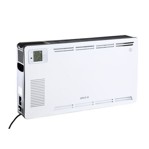Spector 2200W Metal Portable Electric Panel Heater Convection Panel Timer White