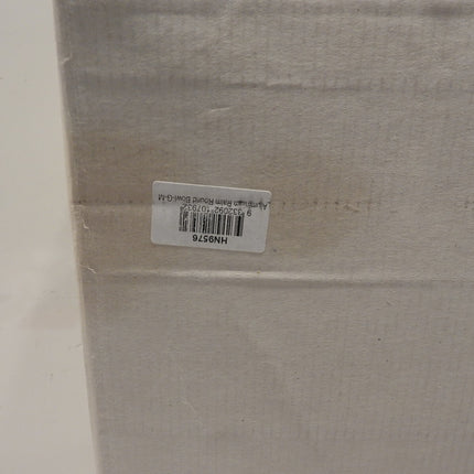 Boho Traders Round Bowl Palm Leaf Design Aluminium Round Bowl, Medium, Green/Whi