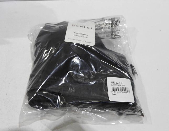 Berlei Electrify Underwire Crop Bra, Black - Size 10A