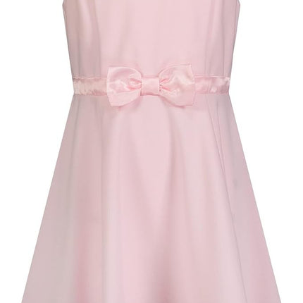 Calvin Klein Girls' Sleeveless Party Dress, Fit & Flare Silhouette, Sweet Pink,6
