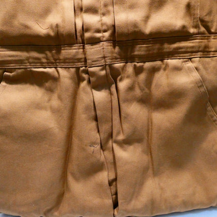 Dickies Men's Duck Insulated Bib Overall, Brown Duck, XX-Large