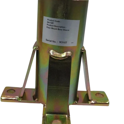Honeywell Miller Dh-7Zp Durahoist Floor Mount Sleeve Zinc