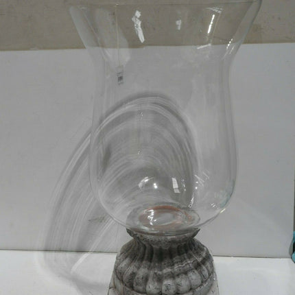 Home & Giftware Cem Hurricane Lamp/Stnd-XL-RN