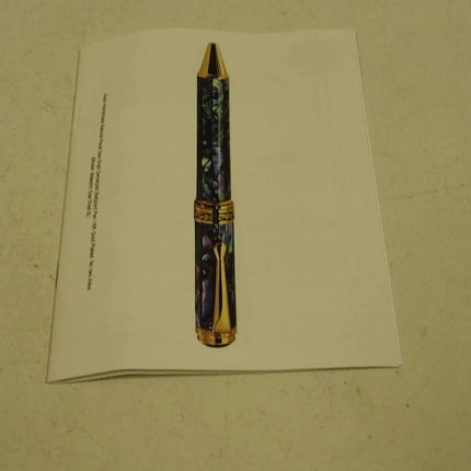 Xezo Freelancer Weighty Brass Rollerball Pen, Venetian Blue Color (Freelancer Ve