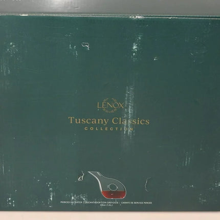 Lenox Tuscany Classics Pierced Decanter, 3.35 LB, Clear