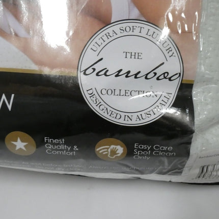 Royal Comfort Pillow Memory Foam Bamboo Covered Moisture Wicking Breathable Comf